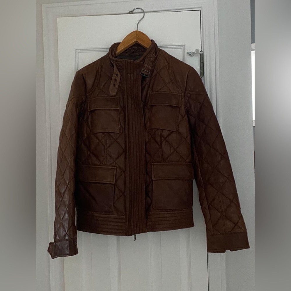 Leather jacket
